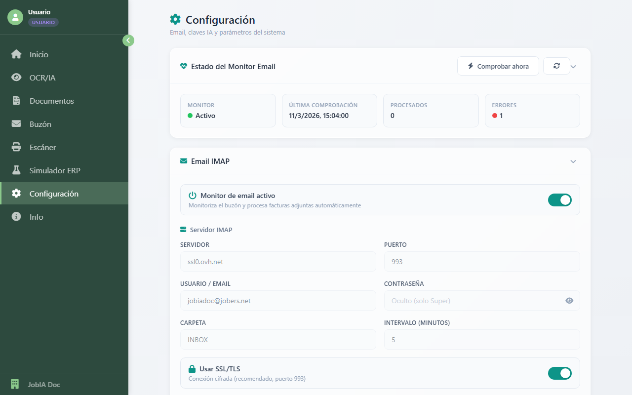 Configuracion multi-empresa